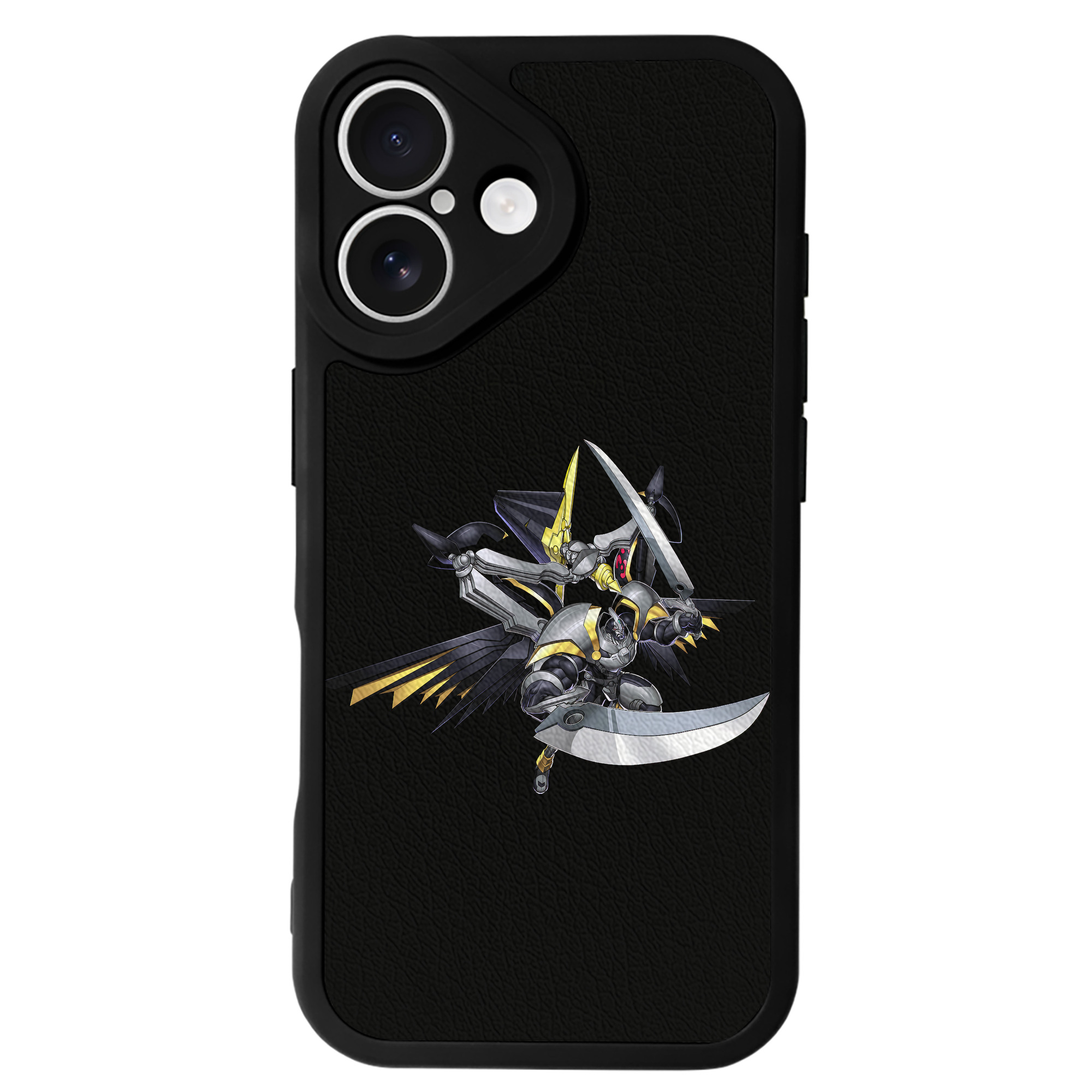 （画像用） 遊☆戯☆王 Yu-Gi-Oh! 【iPhone 16シリーズ対応】シリコンスマホケース（レザー調） 材質：シリコン